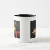 Mug Une vie immobile avec des raisins, prunes (Centre)