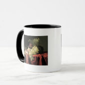 Mug Une vie immobile avec des raisins, prunes (Devant gauche)