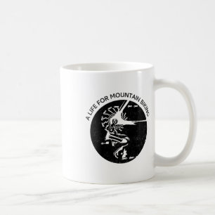 Mug Une vie pour le vélo tout terrain (cycliste motard