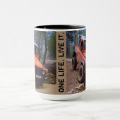 MUG UNE VIE. VIVE-LE. (Centre)