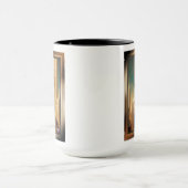 Mug Une vision de l'élégance Art déco AI Art by Xzendo (Centre)