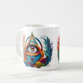 Mug Une vision diversifiée unique (Devant gauche)
