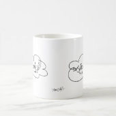 Mug UNE volonté IRRÉSISTIBLE - Nuages Gras - Script No (Centre)