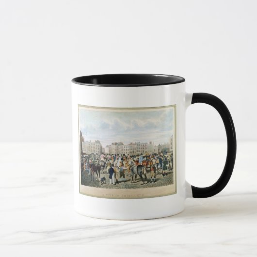 Mug Une vue dans Smithfield a gravé par F.C. et C. (Droite)
