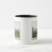 Mug Une vue dans Smithfield a gravé par F.C. et C. (Centre)