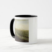 Mug Une vue de Boxhill, Surrey, avec Dorking dans le (Devant gauche)