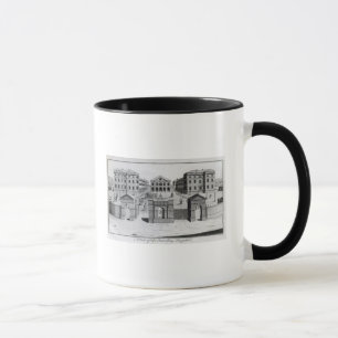 Mug Une vue de l'hôpital d'enfant trouvé, 1756