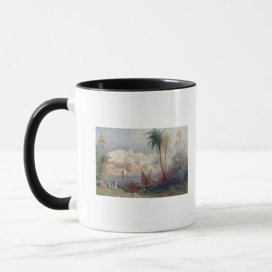 Mug Une vue d'une ville indienne (Gauche)
