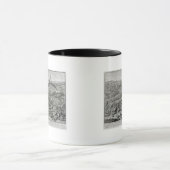 Mug Une vue et une représentation de bataille de (Centre)
