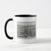 Mug Une vue et une représentation de bataille de (Gauche)