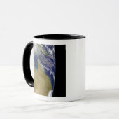 Mug Une vue partielle de la Terre montrant l'Australie (Devant gauche)