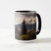 Mug Une vue préférée de Mt. Shasta et butte noire (Devant droit)