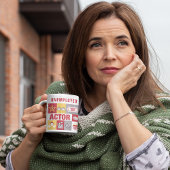 Mug Unemployed Actor Iconic Designed