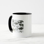 Mug Ungulata ou animaux à sabots (Devant gauche)