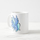 Mug Uni bleu (Devant gauche)