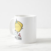 Mug Uni-corn Funny Corn Pun (Devant gauche)