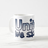 Mug Uni nous patinons (Devant gauche)