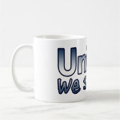 Mug Uni nous patinons (Gauche)