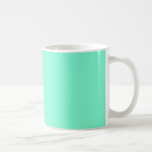 Mug Uni, vert menthe , vert , uni (Droite)