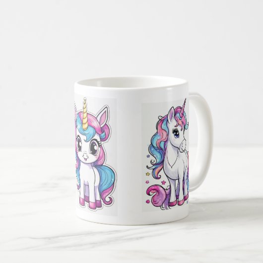 Mug Unicorn enchantée (Devant droit)