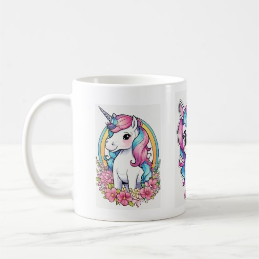 Mug Unicorn enchantée (Gauche)