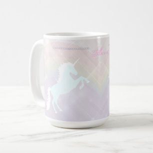 Mug unicorn fantasy pinand purple
