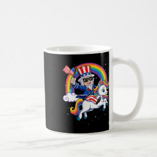 Mug Unicorn Oncle Sam 4 juillet Mericorn Hommes Femmes