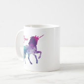 Mug Unicorn personnalisé | Cute Magic Kids Mug (Devant gauche)