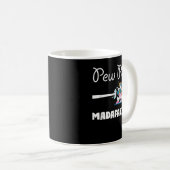 Mug Unicorn PewPewPew Madafakas Unicorn Crazy Pew Funn (Devant droit)