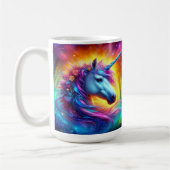 Mug Unicorn Portrait dans la forêt enchantée (Gauche)