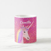 Mug Unicorn rose Parties scintillant Sparkle Magique P (Centre)