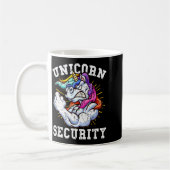 Mug Unicorn Security - Manly Muscular Unicorn Lovers  (Gauche)