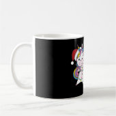 Mug Unicorn Snow Winter Animals (Gauche)