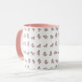 Mug Unicorn Yoga Poses Design Motif (Devant gauche)