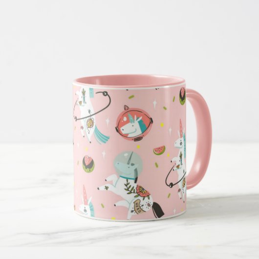 Mug Unicorne (Devant droit)