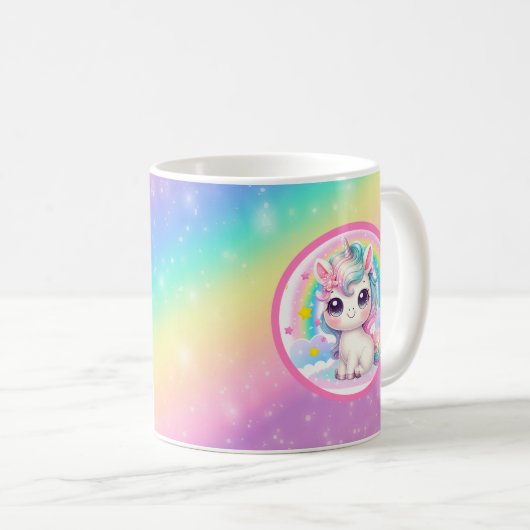 Mug Unicorne (Devant droit)