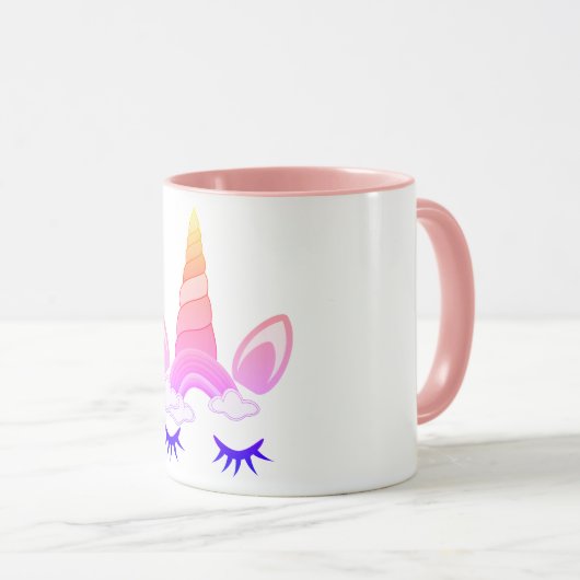 Mug Unicorne (Devant droit)