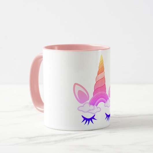 Mug Unicorne (Devant gauche)