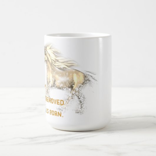 Mug Unicorne Appendice retrait Coupe (Centre)