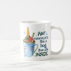 Mug Unicorne au chocolat chaud   Cosy Unicorn Winter