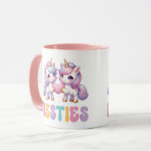 Mug Unicorne Besties Meilleurs Amis Pour Toujours (Devant gauche)
