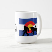 Mug Unicorne, Bigfoot et Jackalope (Devant droit)