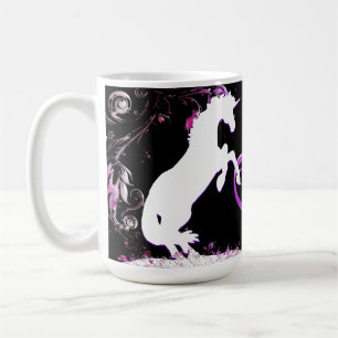Mug Unicorne blanche V (éclaboussure colorée)