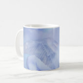 Mug Unicorne bleue avec ailes imaginaire (Devant gauche)