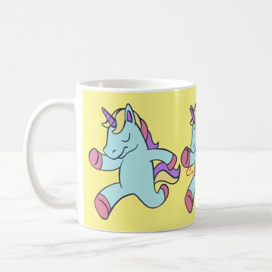 Mug Unicorne Bleue Courant Thunder_Cove (Gauche)