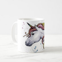 Unicorne couleur de l'eau