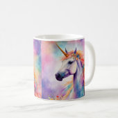 Mug Unicorne couleur Pastel (Devant droit)