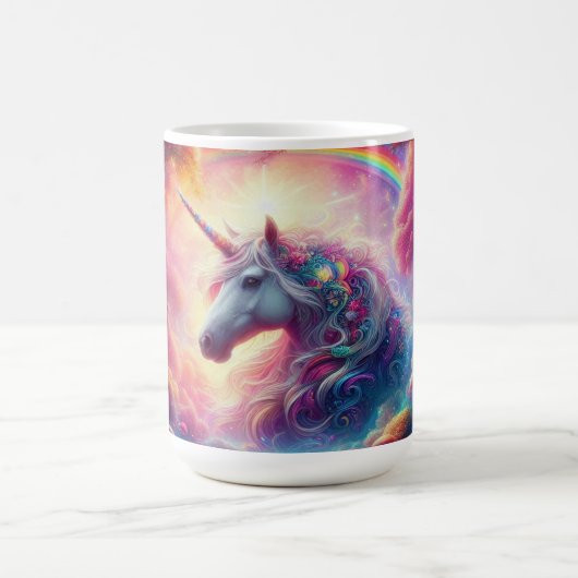Mug Unicorne dans une forêt d'Imaginaires dynamique (Centre)