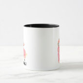 Mug unicorne de nom personnalisé (Centre)