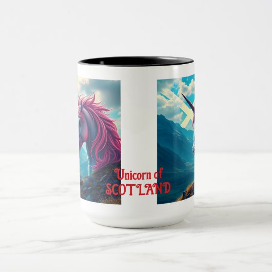 Mug Unicorne d'Écosse (Centre)